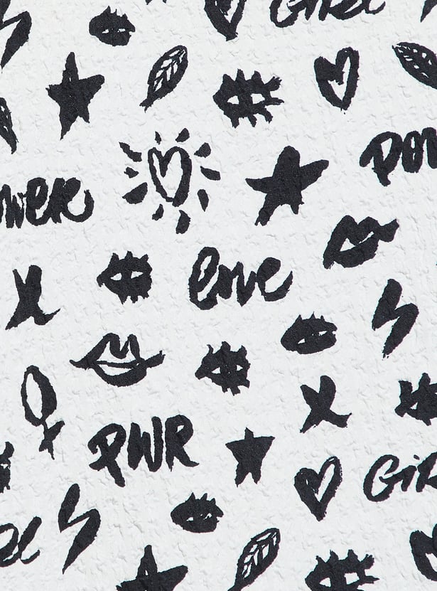 ALAYA F x URB_N Women Printed Shirt