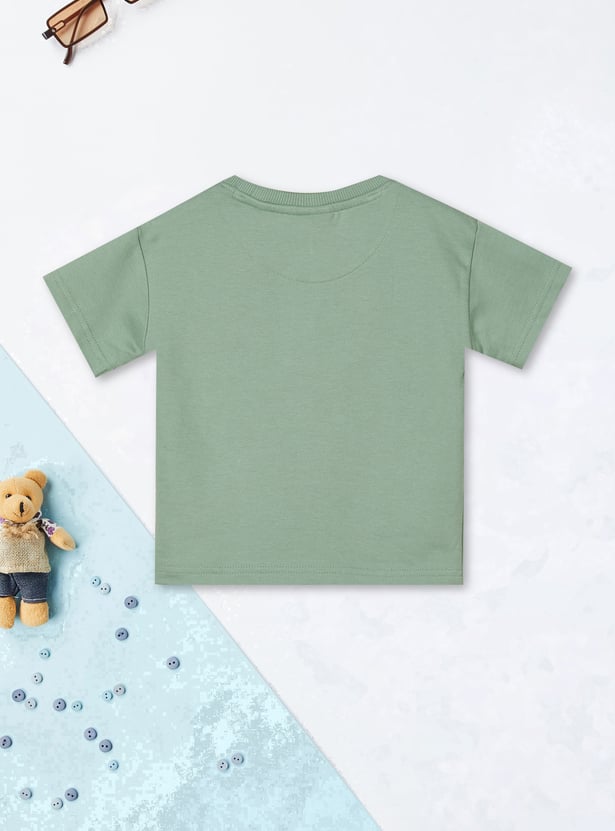 Boys Printed Shorts Set