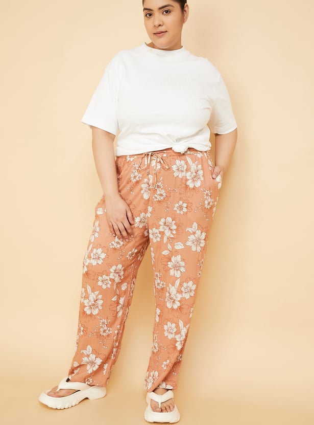 Women Floral Printed Pyjamas