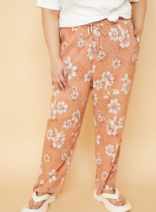 Women Floral Printed Pyjamas