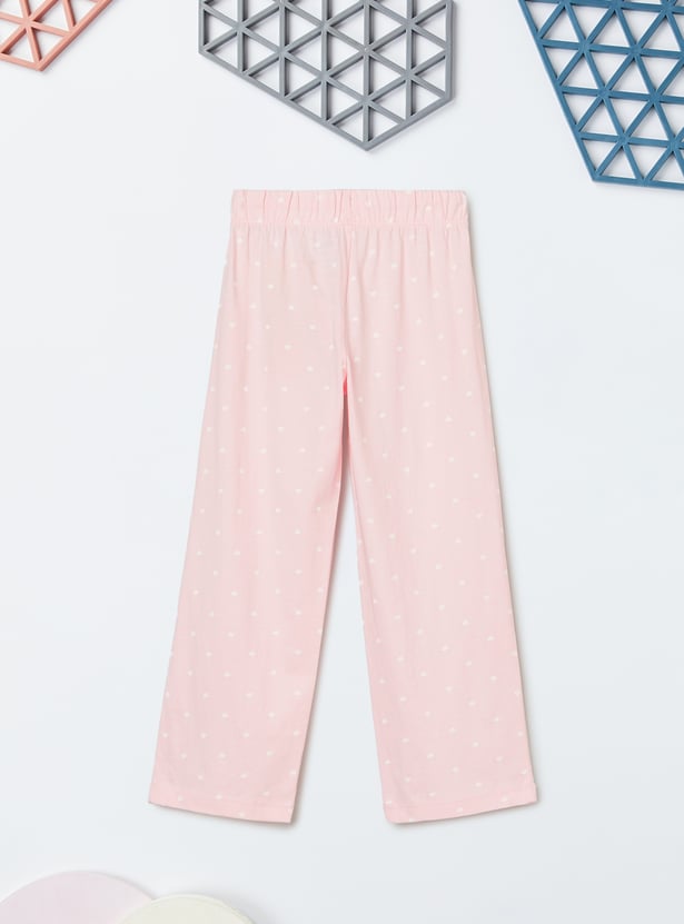 Girls Printed PJ Set