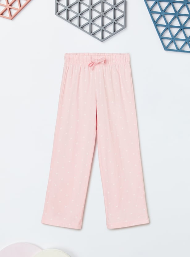 Girls Printed PJ Set