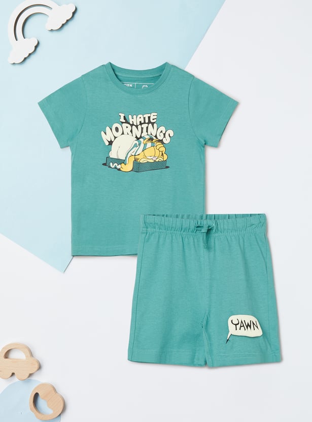 Boys Garfield Sleepwear Set