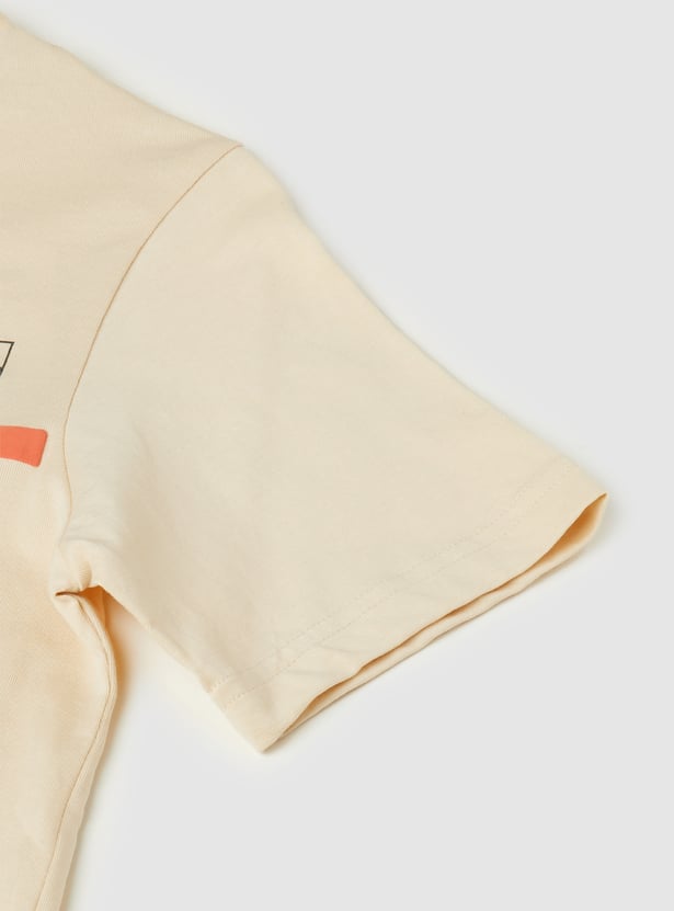 Boys Placement Print T-shirt