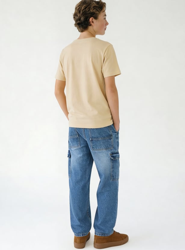 Boys Placement Print T-shirt