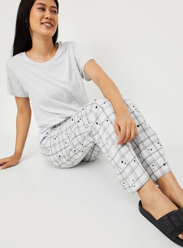 Women Printed PJ Set