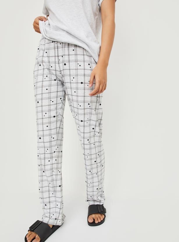 Women Printed PJ Set
