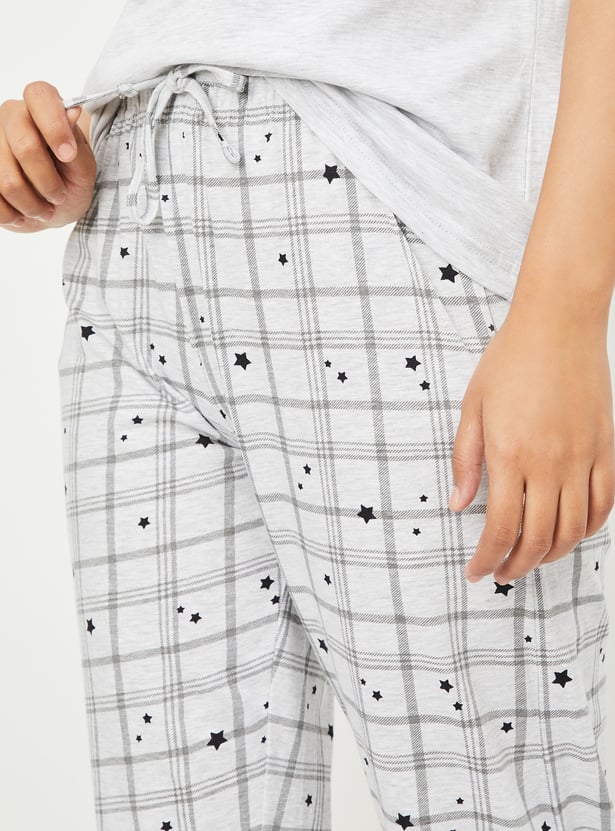 Women Printed PJ Set