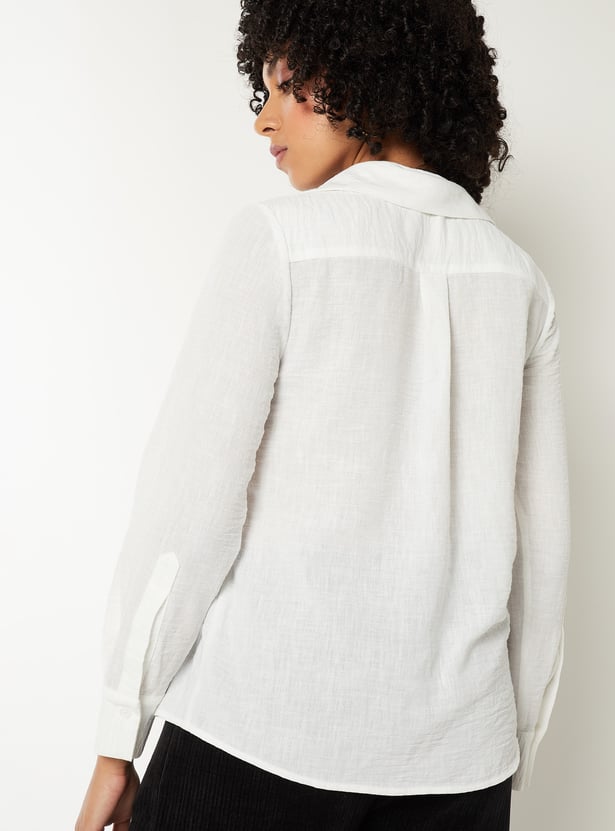 Women Embroidered Shirt