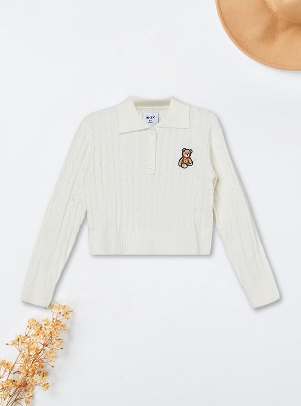 Girls Knit Sweater