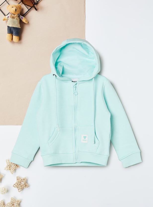 Girls Solid Sweatshirt