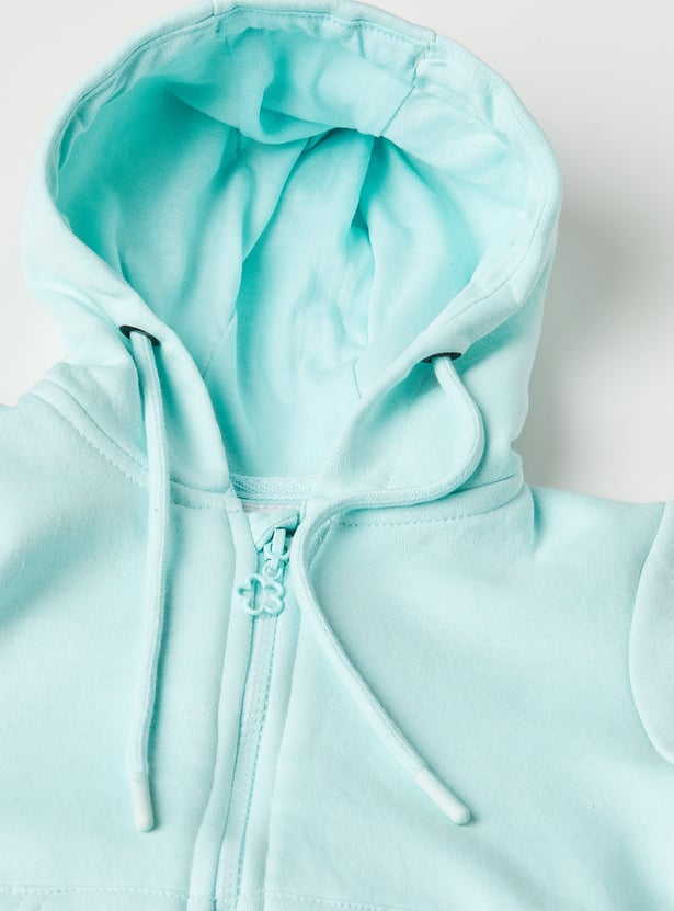 Girls Solid Sweatshirt