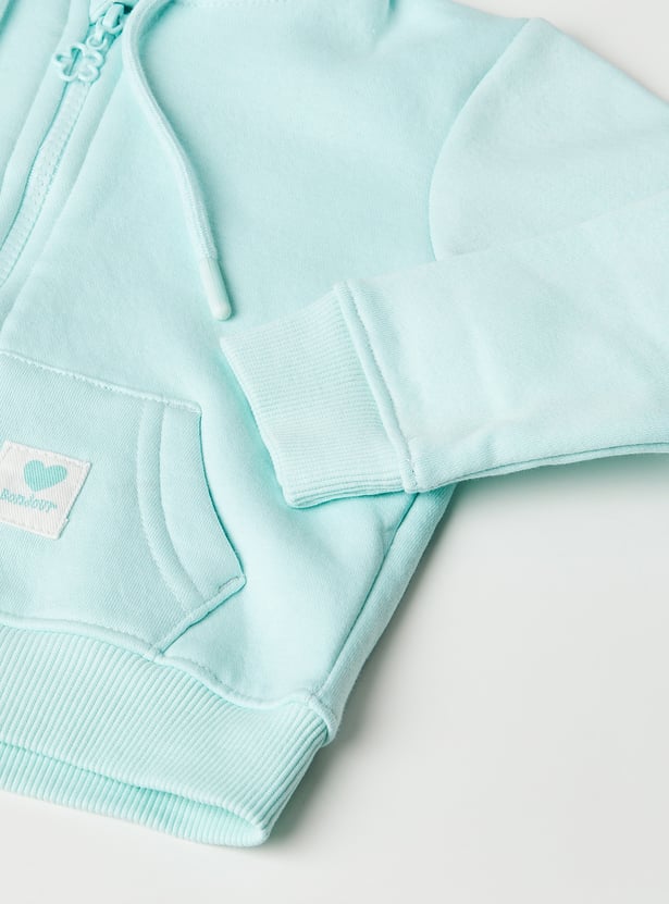 Girls Solid Sweatshirt