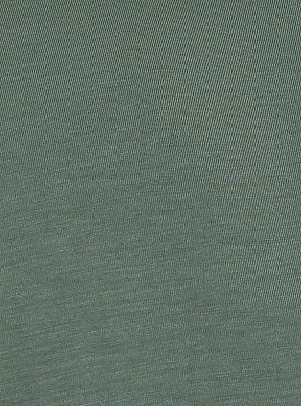 Women Solid Boxy Fit Sports Sweatshirt