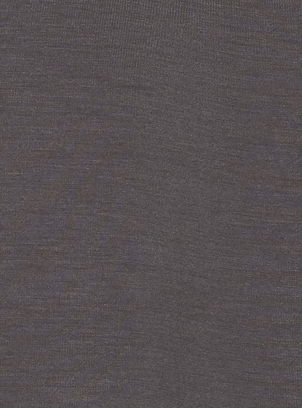 Women Solid Boxy Fit Sports Sweatshirt