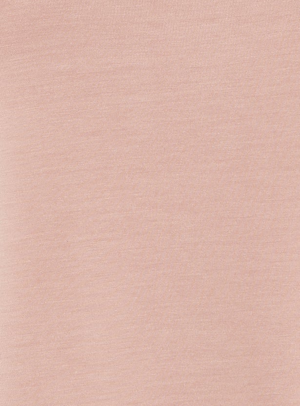 Women Solid Boxy Fit Sports Sweatshirt