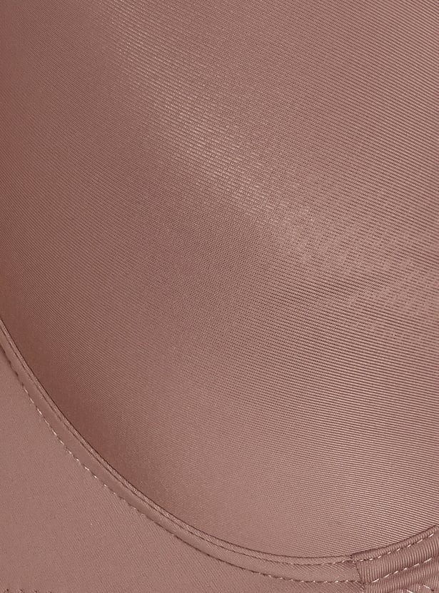 Women Solid Padded Non-Wired T-shirt Bra