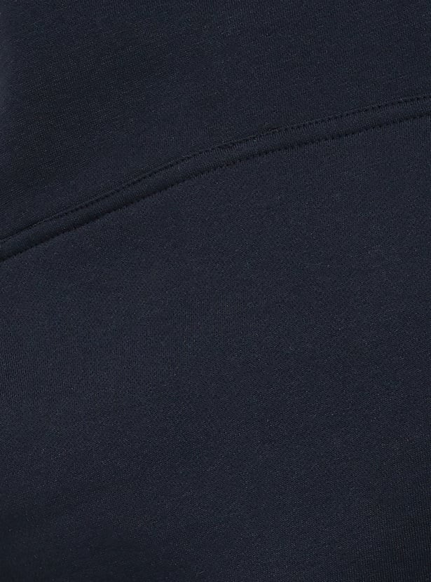 URB_N Men Printed Hooded Sweatshirt