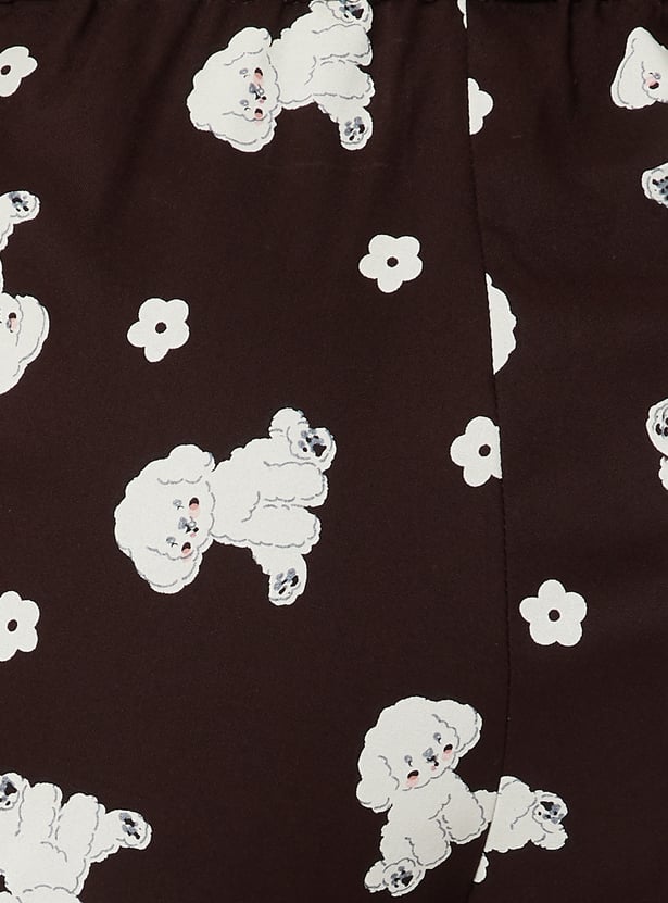 Women Printed Lounge Shorts