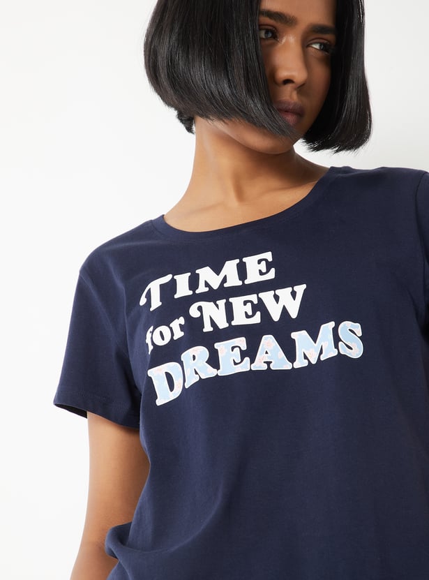 Women Printed PJ Set