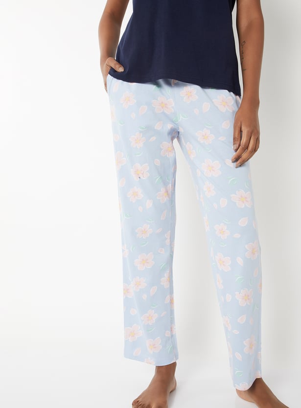 Women Printed PJ Set