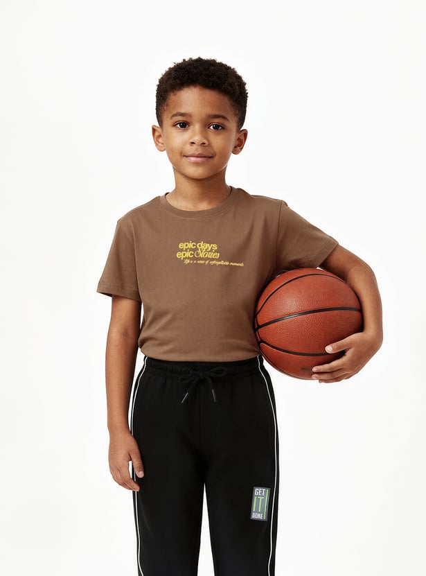 Boys Side Taped Joggers