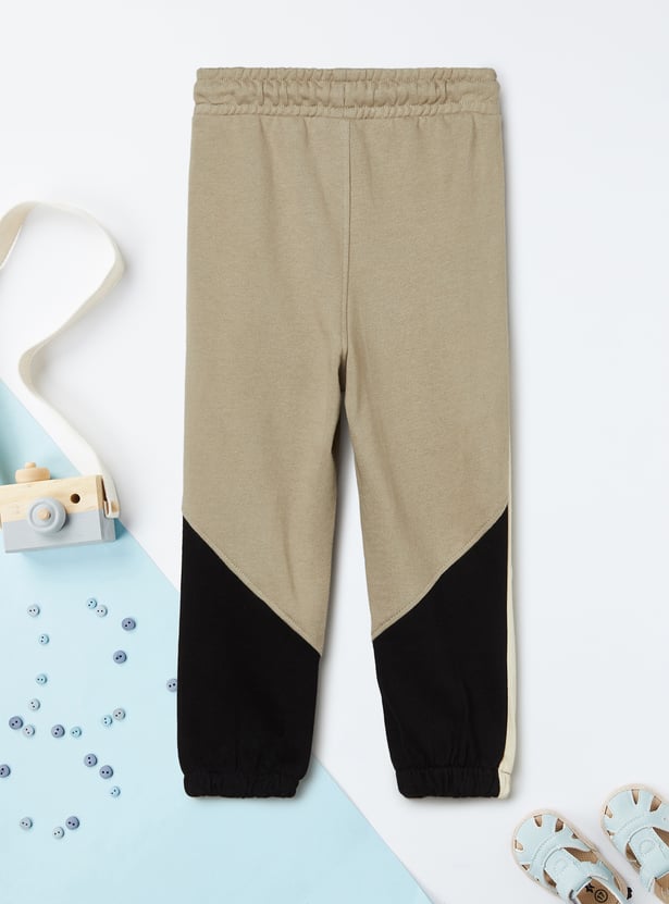 Boys Colourblocked Joggers