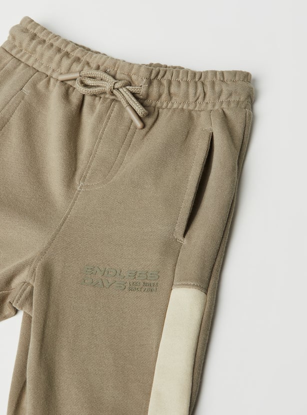 Boys Colourblocked Joggers