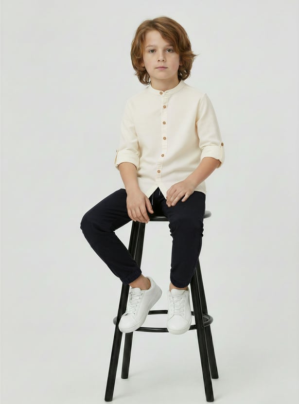 Boys Solid Shirt