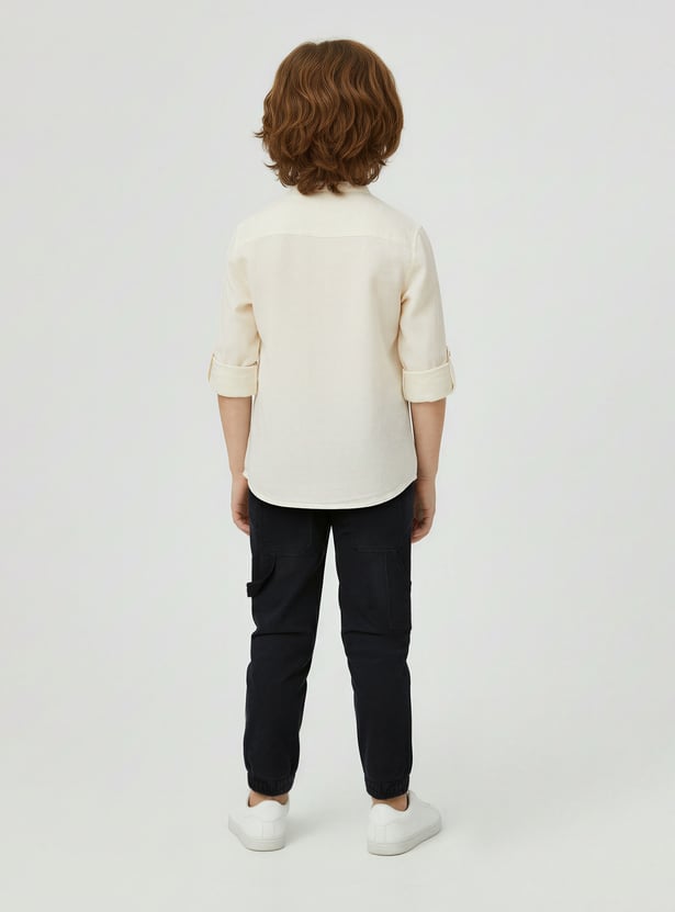 Boys Solid Shirt