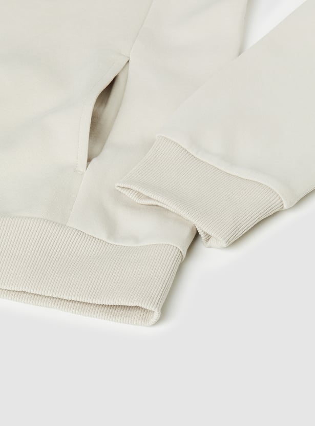 Boys Side Taped Hooded Sweatshirt