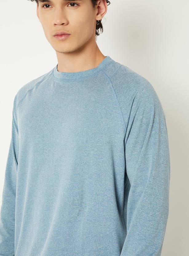 Men Solid Athleisure T-shirt