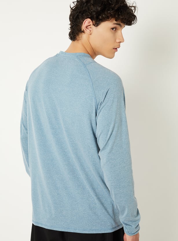 Men Solid Athleisure T-shirt