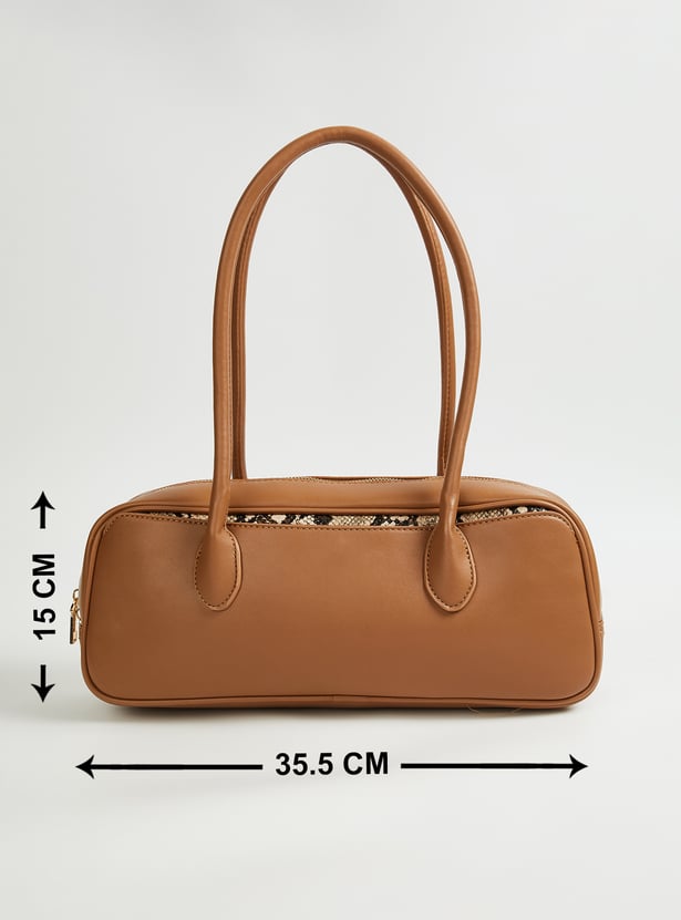 Women Solid Shoulder Bag
