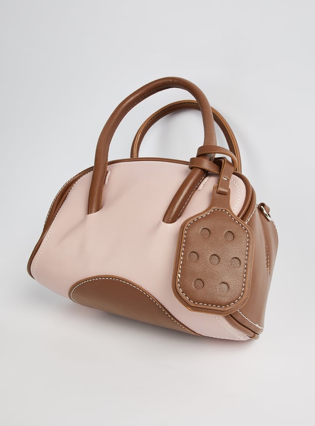 Women Colourblock Handheld Bag