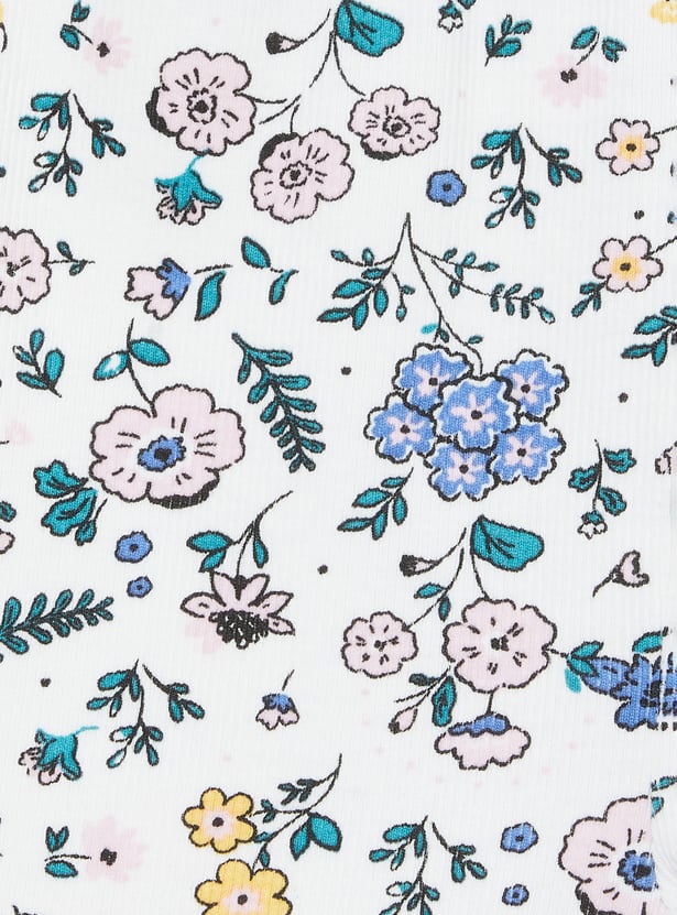 Girls Printed Leggings Set