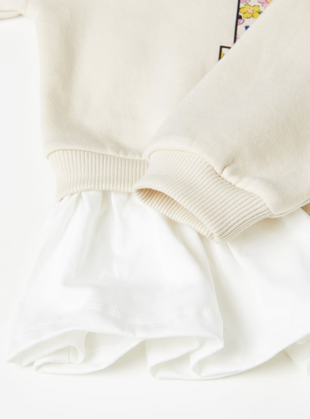 Girls Printed Leggings Set