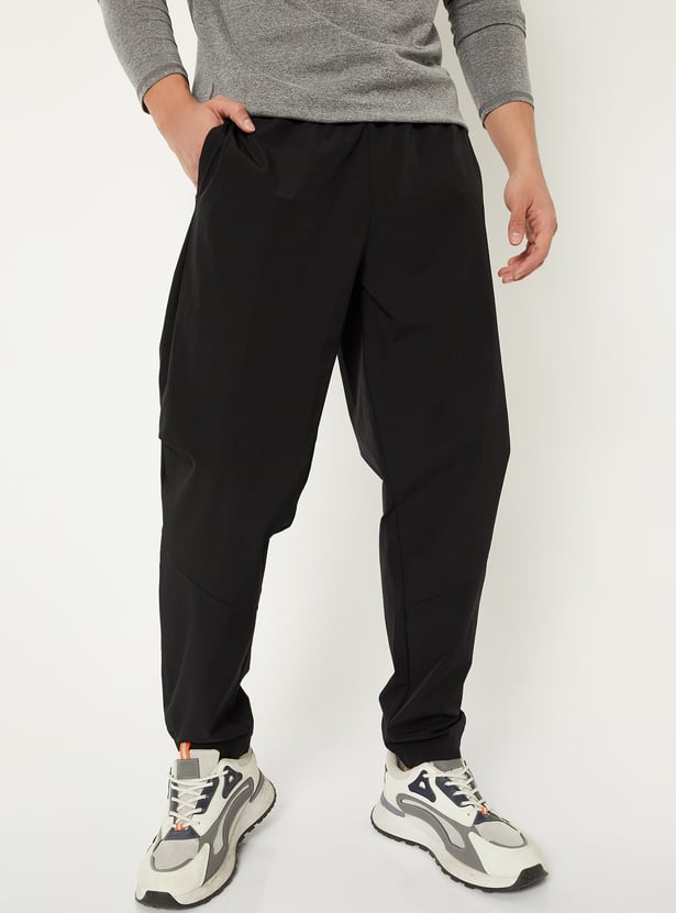 Men Solid Athleisure Joggers