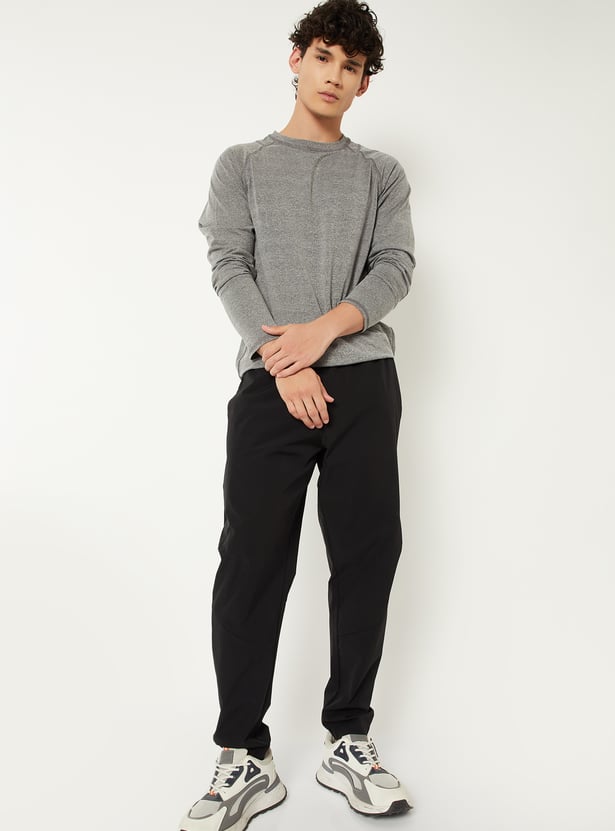 Men Solid Athleisure Joggers
