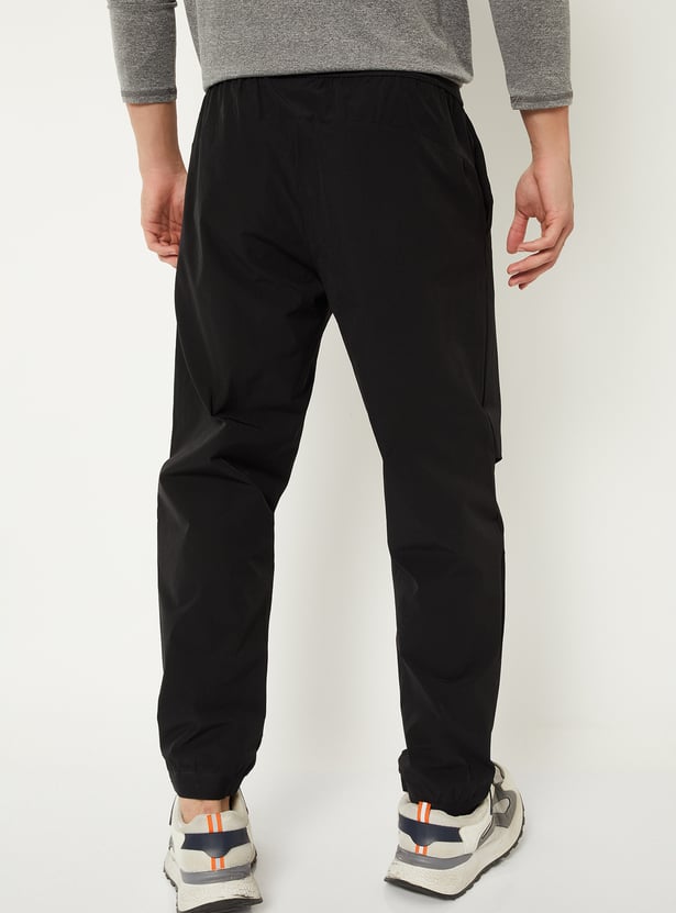 Men Solid Athleisure Joggers