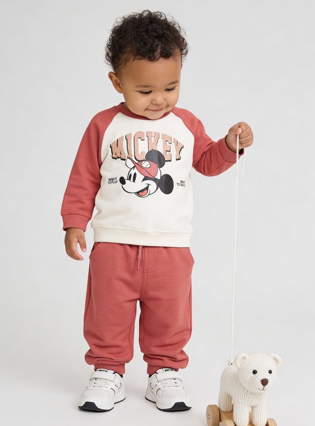 Boys Mickey Mouse Joggers Set