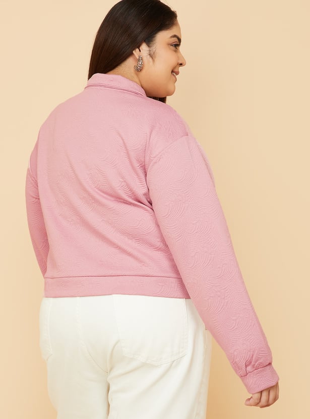 ALAYA F x URB_N Women Patterned Sweatshirt