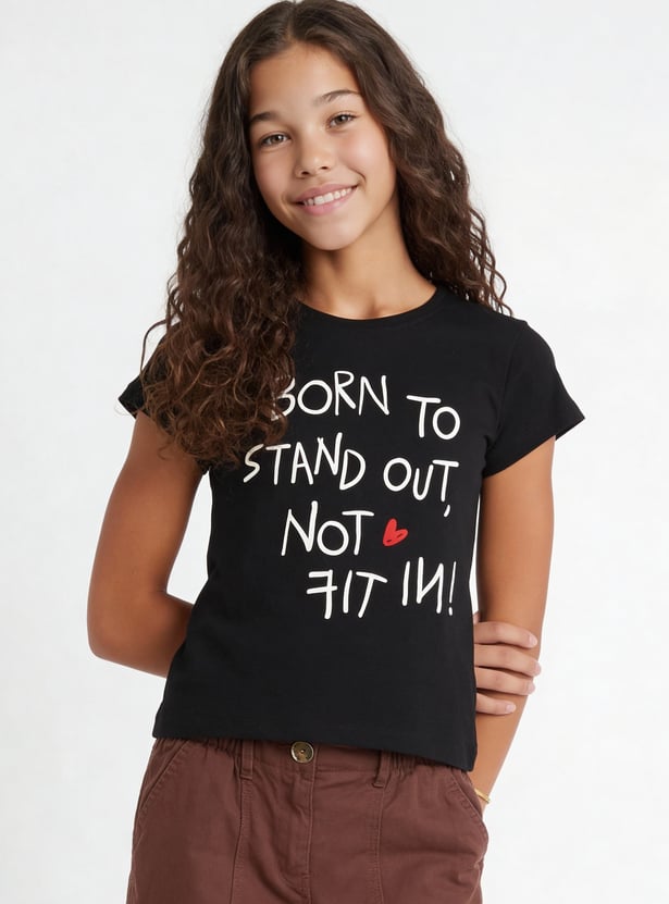 Girls Printed T-shirt