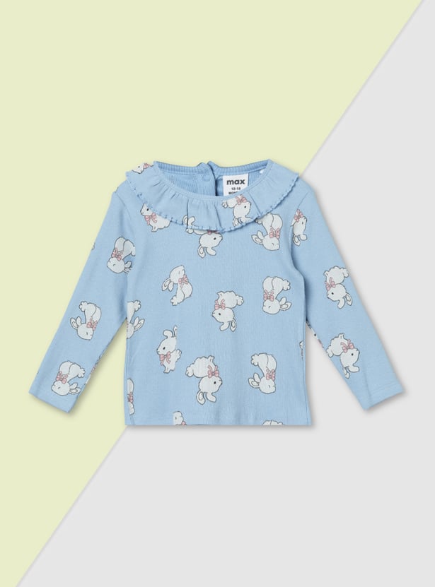 Girls Ribbed Assorted Top - Pack of 2