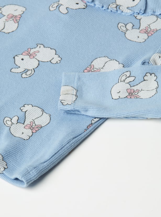 Girls Ribbed Assorted Top - Pack of 2