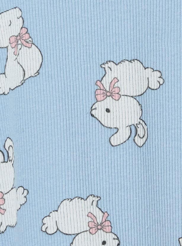 Girls Ribbed Assorted Top - Pack of 2