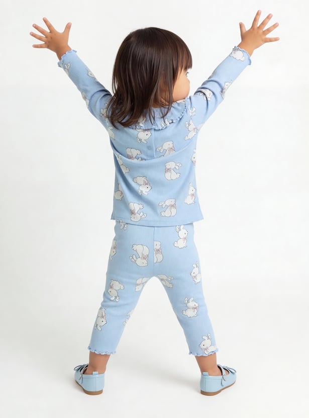 Girls Ribbed Assorted Top - Pack of 2