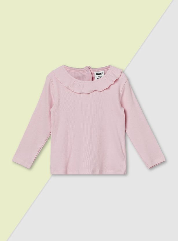 Girls Ribbed Assorted Top - Pack of 2