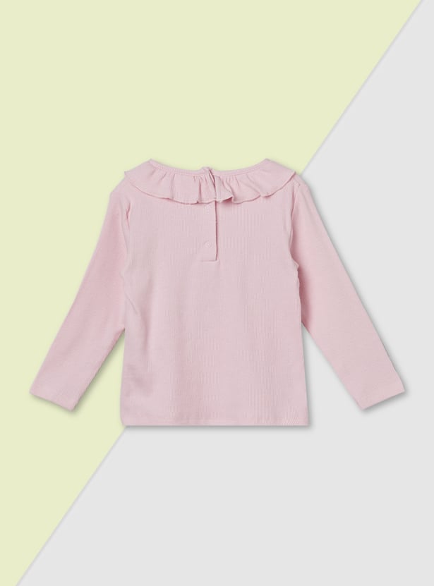 Girls Ribbed Assorted Top - Pack of 2