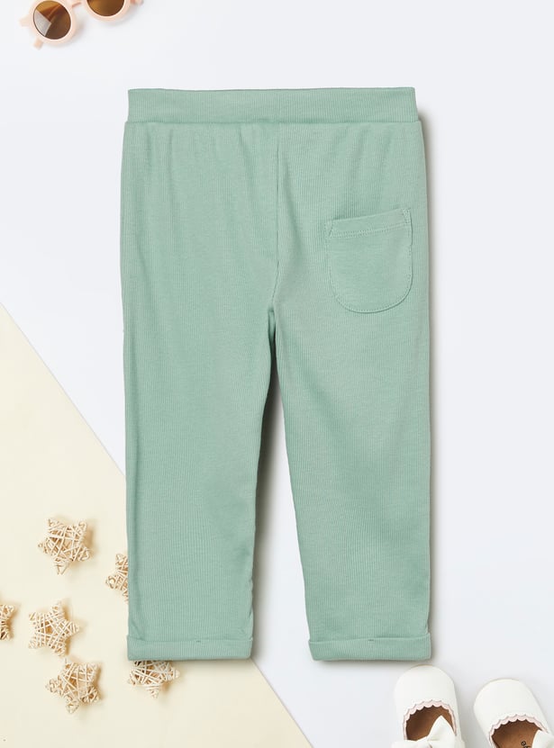 Girls Printed T-shirt and Pants Set